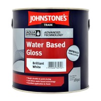2.5L Johnstone's Aqua Water Based Gloss - White