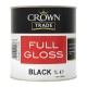 1L Crown Trade Full Gloss (Black)