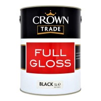 5L Crown Trade Full Gloss (Black)