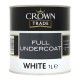 1L Crown Trade Full Undercoat (White)