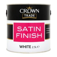 2.5L Crown Trade Satin Finish (White)