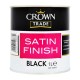 1L Crown Trade Satin (Black)