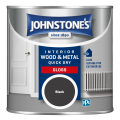 Johnstone's Retail Quick Dry Gloss - Black (250ml)