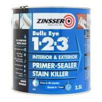 Zinsser Bulls Eye 123 Primer Sealer (2.5L)