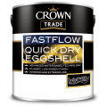 Crown Trade Fastflow Quick Dry Eggshell - White (2.5L)